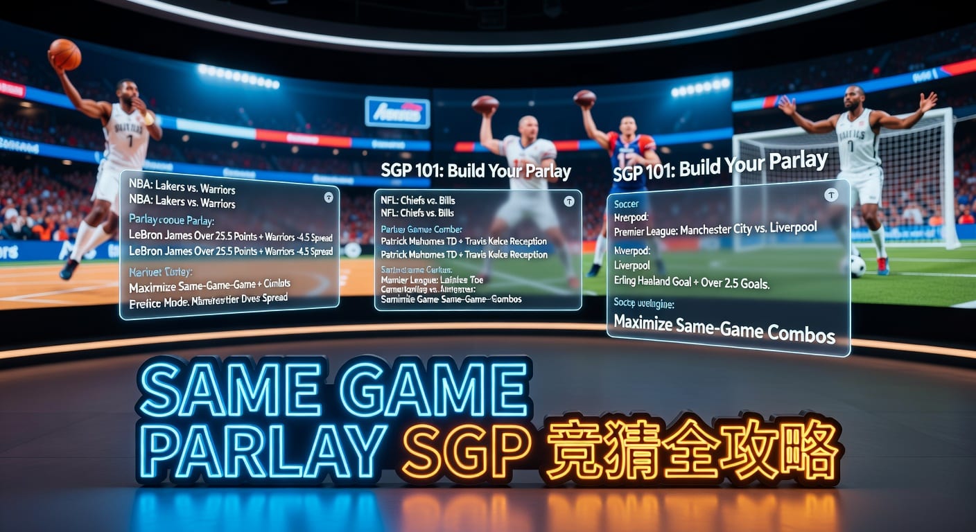 超级过关 same game parlay SGP 2026实战指南